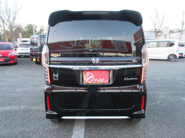 Ｎ－ＢＯＸカスタム Ｌ　ホンダセンシング　１年走行無制限保証　除菌シートクリーニング　ナビ　バックカメラ　フルセグＴＶ　Ｂｌｕｅｔｏｏｔｈ　ＤＶＤビデオ　両側パワースライドドア　ＬＥＤライト　シートヒーター　プッシュスタート（5枚目）