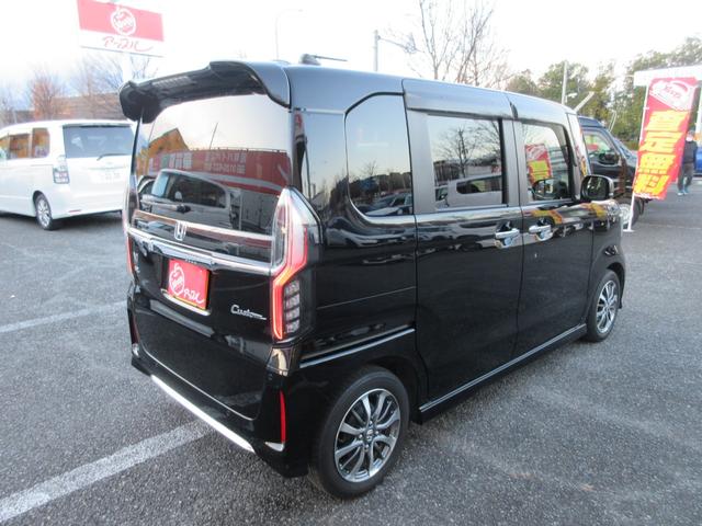Ｎ－ＢＯＸカスタム Ｌ　ホンダセンシング　１年走行無制限保証　除菌シートクリーニング　ナビ　バックカメラ　フルセグＴＶ　Ｂｌｕｅｔｏｏｔｈ　ＤＶＤビデオ　両側パワースライドドア　ＬＥＤライト　シートヒーター　プッシュスタート（61枚目）