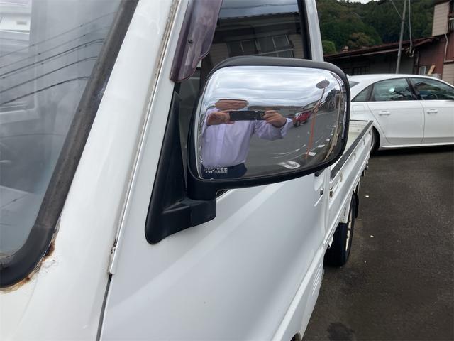 ミニキャブトラック TL 4WD オートマ 荷台ゲートプロテクター ドアバイザー 作業灯 メッキミラー タイミングベルト交換済 走行距離7.4万キロ 修復歴無し(6枚目)