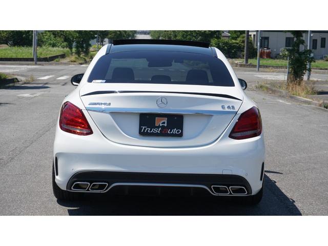 C43 4マチック エクスクルーシブPKG 新品H&Rダウンサス・ZEES Schllenzerマフラー・パノラミックスライディングルーフ・STホイールスペーサー・AMG19AW・エアバランスPKG・レーダーセーフティ・禁煙車・記録簿(7枚目)