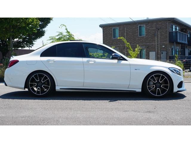 C43 4マチック エクスクルーシブPKG 新品H&Rダウンサス・ZEES Schllenzerマフラー・パノラミックスライディングルーフ・STホイールスペーサー・AMG19AW・エアバランスPKG・レーダーセーフティ・禁煙車・記録簿(9枚目)