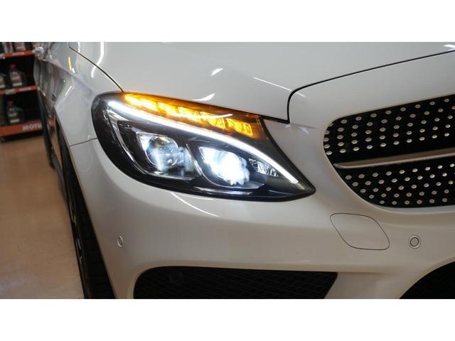 C43 4マチック エクスクルーシブPKG 新品H&Rダウンサス・ZEES Schllenzerマフラー・パノラミックスライディングルーフ・STホイールスペーサー・AMG19AW・エアバランスPKG・レーダーセーフティ・禁煙車・記録簿(20枚目)