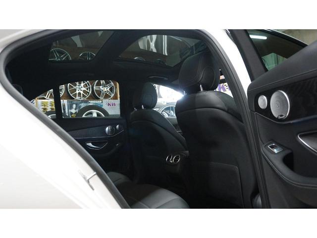 C43 4マチック エクスクルーシブPKG 新品H&Rダウンサス・ZEES Schllenzerマフラー・パノラミックスライディングルーフ・STホイールスペーサー・AMG19AW・エアバランスPKG・レーダーセーフティ・禁煙車・記録簿(58枚目)