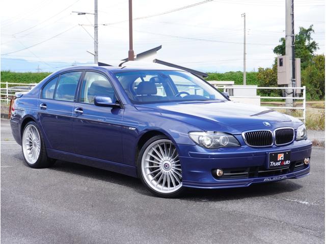 Ｂ７ スーパーチャージ　後期モデル　左ハンドル　アンドロイドナビ・フロント＆バックカメラ・専用２１ＡＷ・アルピナデコライン・専用スポイラー・アルピナメープルウッドインテリア・ＬＡＶＡＬＩＮＡレザー・アルカンターラルーフ・スウィッチトロニック（2枚目）