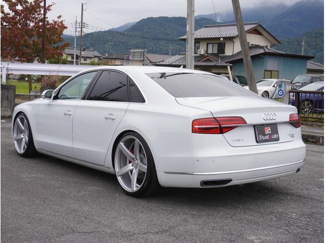 A8 3.0TFSIクワトロ  V6スーパーチャージャー VOSSEN CV3-R 22AW・ロワリングキット・レッドブレーキキャリパー・BOSEサウンド・ヘッドレストモニター・純正ナビ・地デジ・全周囲カメラ・アクティブクルーズコントロール・LEDヘッド(6枚目)
