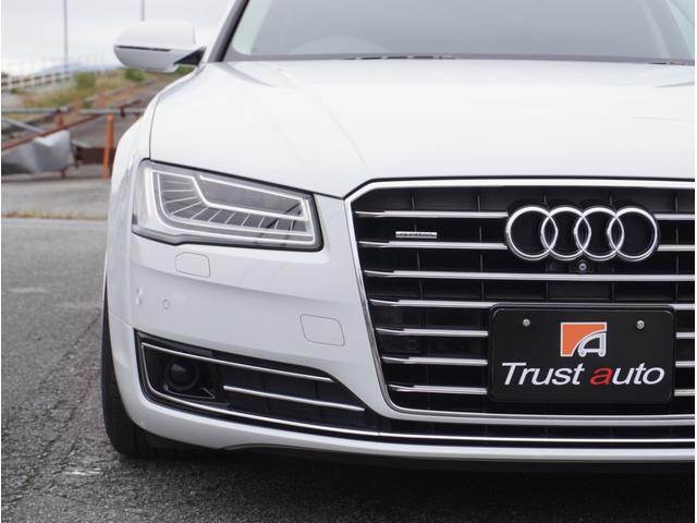 A8 3.0TFSIクワトロ  V6スーパーチャージャー VOSSEN CV3-R 22AW・ロワリングキット・レッドブレーキキャリパー・BOSEサウンド・ヘッドレストモニター・純正ナビ・地デジ・全周囲カメラ・アクティブクルーズコントロール・LEDヘッド(11枚目)