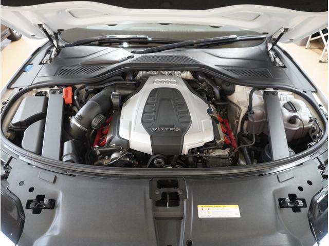 A8 3.0TFSIクワトロ  V6スーパーチャージャー VOSSEN CV3-R 22AW・ロワリングキット・レッドブレーキキャリパー・BOSEサウンド・ヘッドレストモニター・純正ナビ・地デジ・全周囲カメラ・アクティブクルーズコントロール・LEDヘッド(16枚目)