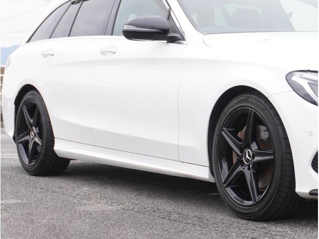 Ｃクラスステーションワゴン Ｃ２００　ステーションワゴン　スポーツ　レーダーセーフティＰＫＧ・ルーフ　ルーフレール　ドアミラー　カスタムブラックペイント・ＡＭＧ１８ＡＷ・ＬＥＤヘッド・エアサス・ヘッドアップディスプレイ・純正ＨＤＤナビ・地デジ・Ｂカメラ・純正ドラレコ（12枚目）