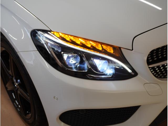 Ｃクラスステーションワゴン Ｃ２００　ステーションワゴン　スポーツ　レーダーセーフティＰＫＧ・ルーフ　ルーフレール　ドアミラー　カスタムブラックペイント・ＡＭＧ１８ＡＷ・ＬＥＤヘッド・エアサス・ヘッドアップディスプレイ・純正ＨＤＤナビ・地デジ・Ｂカメラ・純正ドラレコ（18枚目）