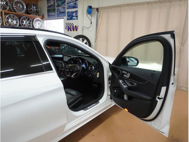 Ｃクラスステーションワゴン Ｃ２００　ステーションワゴン　スポーツ　レーダーセーフティＰＫＧ・ルーフ　ルーフレール　ドアミラー　カスタムブラックペイント・ＡＭＧ１８ＡＷ・ＬＥＤヘッド・エアサス・ヘッドアップディスプレイ・純正ＨＤＤナビ・地デジ・Ｂカメラ・純正ドラレコ（21枚目）