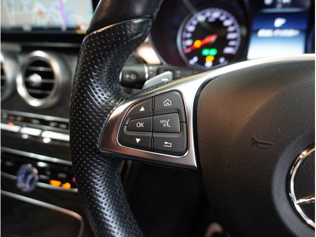 Ｃクラスステーションワゴン Ｃ２００　ステーションワゴン　スポーツ　レーダーセーフティＰＫＧ・ルーフ　ルーフレール　ドアミラー　カスタムブラックペイント・ＡＭＧ１８ＡＷ・ＬＥＤヘッド・エアサス・ヘッドアップディスプレイ・純正ＨＤＤナビ・地デジ・Ｂカメラ・純正ドラレコ（29枚目）