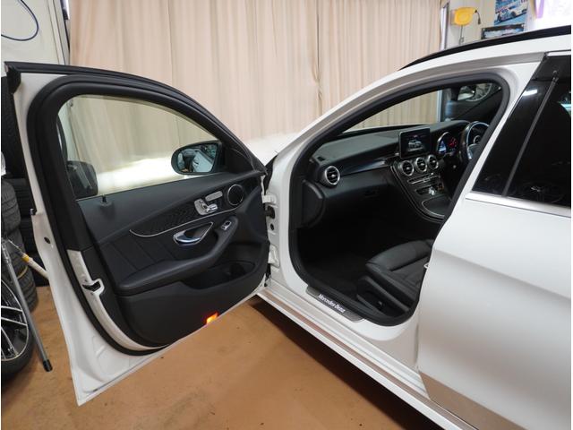 Ｃクラスステーションワゴン Ｃ２００　ステーションワゴン　スポーツ　レーダーセーフティＰＫＧ・ルーフ　ルーフレール　ドアミラー　カスタムブラックペイント・ＡＭＧ１８ＡＷ・ＬＥＤヘッド・エアサス・ヘッドアップディスプレイ・純正ＨＤＤナビ・地デジ・Ｂカメラ・純正ドラレコ（54枚目）