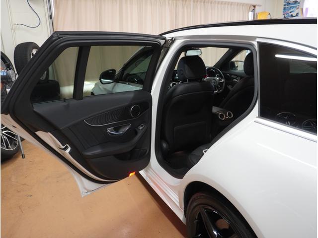 Ｃクラスステーションワゴン Ｃ２００　ステーションワゴン　スポーツ　レーダーセーフティＰＫＧ・ルーフ　ルーフレール　ドアミラー　カスタムブラックペイント・ＡＭＧ１８ＡＷ・ＬＥＤヘッド・エアサス・ヘッドアップディスプレイ・純正ＨＤＤナビ・地デジ・Ｂカメラ・純正ドラレコ（61枚目）