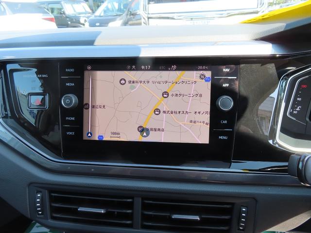 ポロ ＴＳＩハイライン　ナビ　バックカメラ　クルーズコントロール　ＬＥＤヘッドライト　ＵＳＢ入力端子　ＥＴＣ２．０　アイドリングストップ　盗難防止システム　衝突被害軽減システム　スマートキー　ＡＢＳ　横滑り防止（13枚目）
