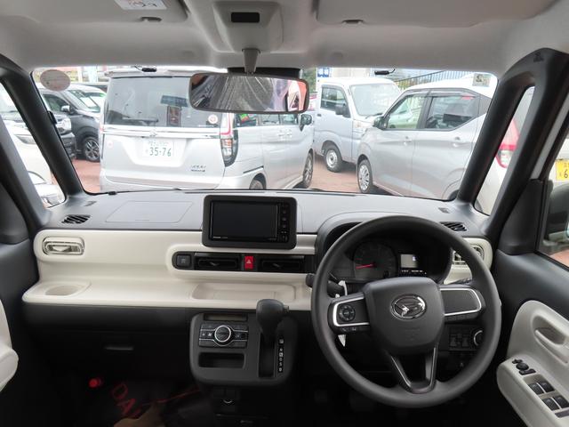 ムーヴキャンバス ストライプスX 4WD バックカメラ 両側電動スライドドア ナビ クリアランスソナー 衝突被害軽減システム スマートキー アイドリングストップ 電動格納ミラー ベンチシート CVT 盗難防止システム ABS ESC(2枚目)