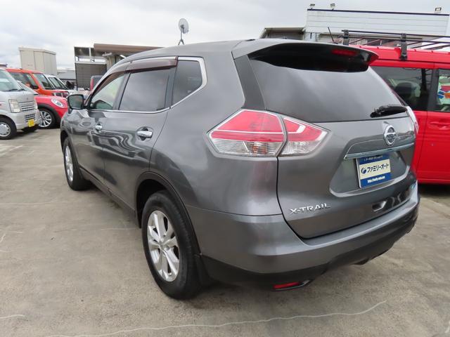 エクストレイル ２０Ｘ　ＥＴＣ　バックカメラ　ナビ　ＴＶ　オートライト　アルミホイール　スマートキー　アイドリングストップ　電動格納ミラー　シートヒーター　ＣＶＴ　盗難防止システム　衝突安全ボディ　ＣＤ　ＤＶＤ再生　ＵＳＢ（20枚目）