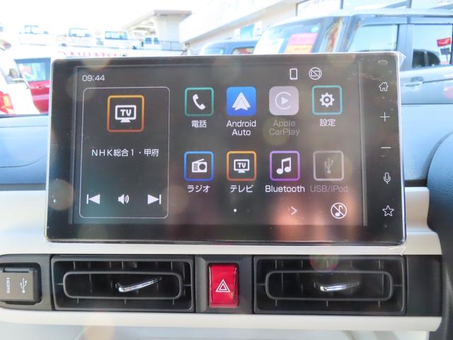 ムーヴキャンバス ストライプスＧターボ　４ＷＤ　両側電動スライドドア　ＴＶ　クリアランスソナー　オートクルーズコントロール　衝突被害軽減システム　ＬＥＤヘッドランプ　スマートキー　アイドリングストップ　シートヒーター　ＣＶＴ（2枚目）