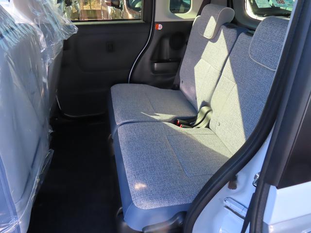 ムーヴキャンバス ストライプスＧターボ　４ＷＤ　両側電動スライドドア　ＴＶ　クリアランスソナー　オートクルーズコントロール　衝突被害軽減システム　ＬＥＤヘッドランプ　スマートキー　アイドリングストップ　シートヒーター　ＣＶＴ（7枚目）