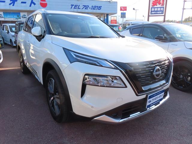 エクストレイル Ｇ　ｅ－４ＯＲＣＥ　ドライブレコーダー　全周囲カメラ　クリアランスソナー　オートクルーズコントロール　パワーシート　パークアシスト　衝突被害軽減システム　サンルーフ　ナビ　ＬＥＤヘッドランプ　アルミホイール（14枚目）