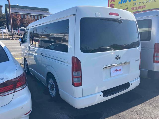 ハイエースバン ロングスーパーＧＬ　ローダウン　ＥＴＣ　ナビＴＶ　クリアランスソナー　両側スライドドア　キーレス　電動格納ミラー　アルミホイール　ＣＤ　ＤＶＤ再生　ＵＳＢ　ミュージックプレイヤー接続可　Ｂｌｕｅｔｏｏｔｈ　エアコン（3枚目）