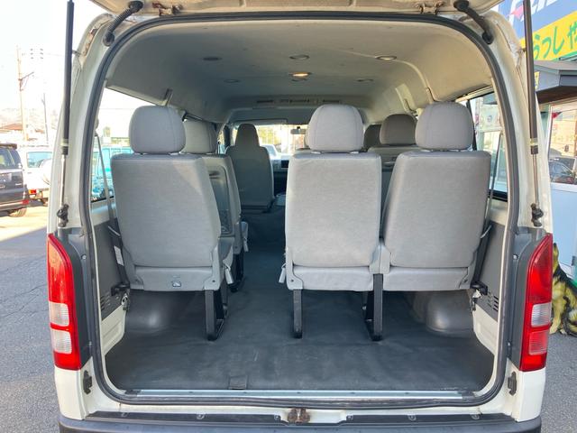 ハイエースワゴン DX 4WD 4列シート 10人乗り ガソリン車 オートスライドドア Wエアコン Wエアバッグ ABS ラジオ キーレス(24枚目)