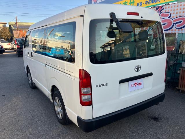ハイエースワゴン DX 4WD 4列シート 10人乗り ガソリン車 オートスライドドア Wエアコン Wエアバッグ ABS ラジオ キーレス(25枚目)