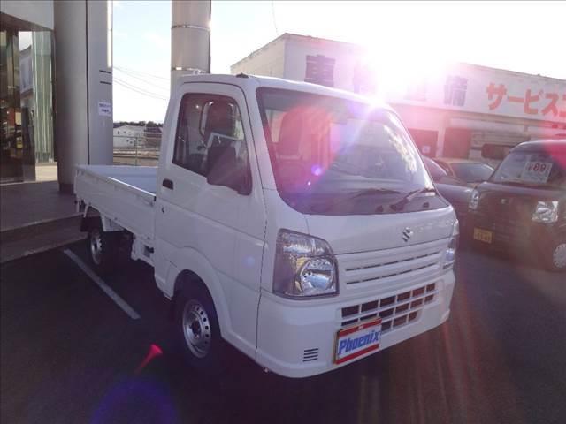 KCエアコン・パワステ 届出済未使用車 切替4WD 純正AM/FMラジオ ヘッドライトレベライザー エアコン パワステ(4枚目)
