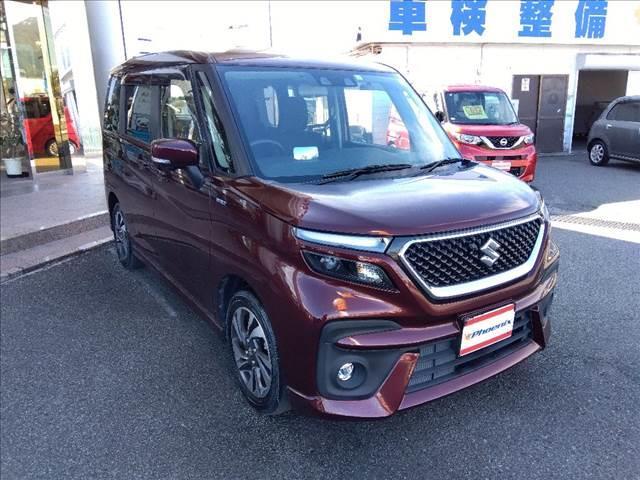 ソリオバンディット ハイブリッドMV☆9インチナビ☆全方位カメラ☆両側電動ドア☆ セーフティサポート☆9インチナビ☆Bluetooth☆全方位モニター☆ドラレコ☆ビルトインETC2.0☆シートヒーター☆HUD☆LEDライト&フォグ☆両側電動ドア☆ACC☆パーキングセンサー☆試乗OK(4枚目)