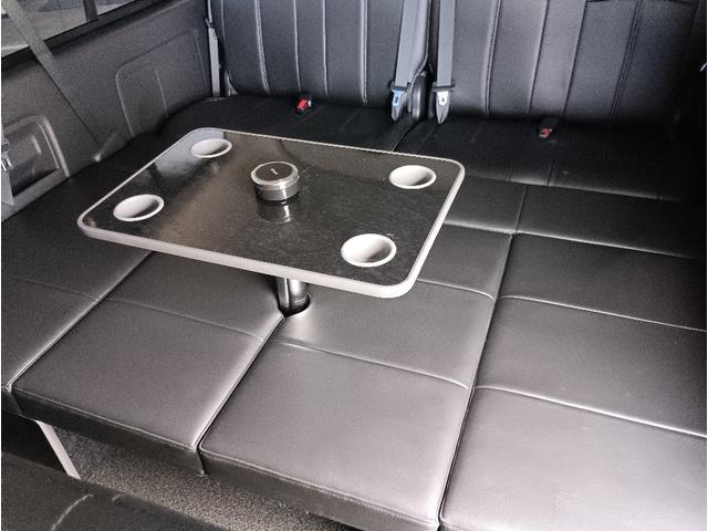 ハイエースワゴン ＧＬ☆ベットキット☆ＲＥＶＯシート☆バッドフェイスボンネット　４ＷＤ☆ベットキット☆レボシート☆電動ドア☆ローダウン☆バッドフェイスボンネット☆ギブソンリアバンパー☆Ｂａｃｋ９ショック☆ファブレス２０ＡＷ☆社外ＬＥＤテール☆８型ナビ☆バックカメラ☆後席モニター☆（29枚目）