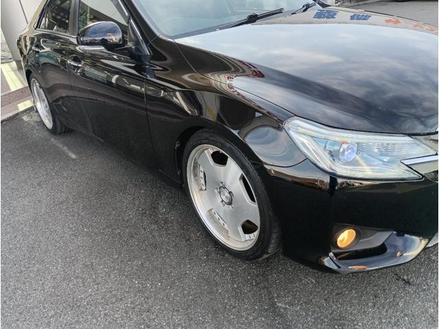 マークＸ ２５０ＧＦｏｕｒ☆社外エアインテークキット☆ローダウン☆　☆４ＷＤ☆ローダウン☆サティスファクションチャンバーエアインテークキット☆リアディフューザー☆ＷＯＲＫ１９インチＡＷ☆ナビ☆Ｂｌｕｅｔｏｏｔｈ☆バックカメラ☆ビルトインＥＴＣ☆ドラレコ☆パワーシート☆（77枚目）