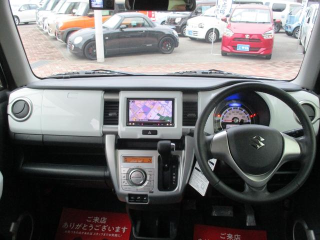 ハスラー Ｘターボ　４ＷＤ／禁煙車／衝突回避ブレーキシステム／社外ナビ／フルセグＴＶ／バックモニター／ルーフスポイラー／シートヒーター／オートエアコン／電動格納ミラー／盗難防止システム衝突安全ボディ／アイドリングストップ（8枚目）