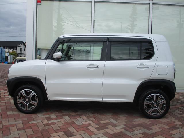 ハスラー Ｘ　ワンオーナー／禁煙車／衝突回避ブレーキシステム／純正メーカーナビ／フルセグＴＶ／全方位モニター／プッシュスタート／スマートキー／キセノンライト／シートヒーター／盗難防止システム／衝突安全ボディ／ＥＴＣ（4枚目）