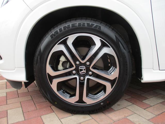 ヴェゼル ハイブリッドＺ・ホンダセンシング　禁煙車／衝突回避ブレーキシステム／コンフォートビューパッケージ／純正ナビ／フルセグＴＶ／バックモニー／クルコン／アイドリングストップ／ＬＥＤライト／シートヒーター／盗難防止システム／衝突安全ボディ／（50枚目）