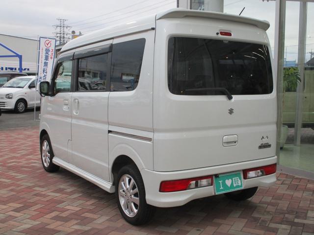 エブリイワゴン ＰＺターボ　衝突回避ブレーキシステム／禁煙車／ナビ／ワンセグＴＶ／バックモニター／ＥＴＣ／ＨＩＤ／オートエアコン／盗難防止システム／衝突安全ボディ／アンチロックブレーキシステム／ダブルエアバッグ／プッシュスタート（5枚目）