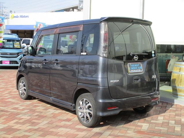 ルークス ハイウェイスター　禁煙車／キセノンライト／盗難防止システム／衝突安全ボィ／オートエアコン／電動格納ミラー／プッシュスタート／スマートキー／電動格納ミラー／左側パワースライドドア／アンチロックブレーキシステム／ＷエアＢ／（5枚目）