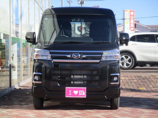 アトレー アトレーデッキバン　登録届出済未使用車／４ＷＤ／ターボ／衝突回避ブレーキシステム／両側パワースライドドア／ＬＥＤヘッドライト／プッシュスタート／スマートキー／盗難防止システム／衝突安全ボディ／レーンアシスト／クルコン／（3枚目）