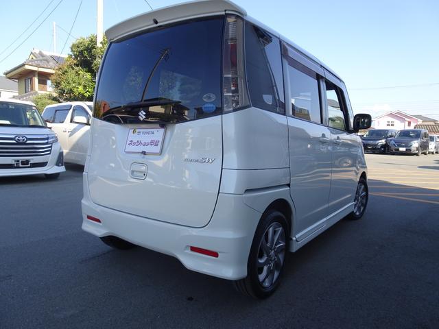 パレットSW リミテッド ディスプレイオーディオ・バックモニター・片側パワースライドドア・オートエアコン・スマートキー・プッシュスタート・イモビライザー・純正アルミホイール・HIDヘッドライト・パンク修理キット・ロングラン保証(10枚目)