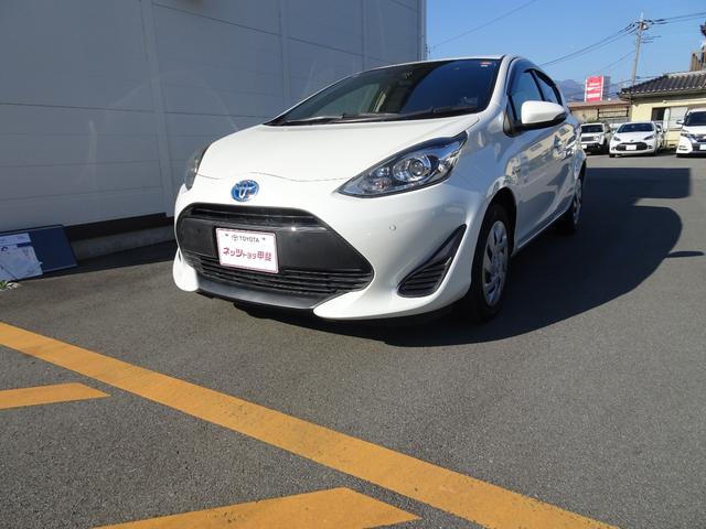 アクア Sスタイルブラック TSS(対車両)ICS・車線逸脱防止・オートマチックハイビーム・SDナビ・バックモニター・ETC・スマートキー・プッシュスタート・オートエアコン・パンク修理キット・保証書・取説・ロングラン保証(2枚目)