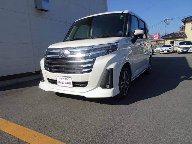 ルーミー カスタムＧ－Ｔ　スマアシ（対車両・歩行者）踏み間違い防止・両側パワースライドドア・ＳＤナビ・バックモニター・スマートキー・プッシュスタート・オートエアコン・純正アルミホイール・保証書・取説・ロングラン保証（5枚目）