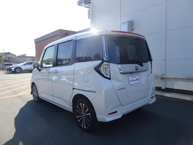 ルーミー カスタムＧ－Ｔ　スマアシ（対車両・歩行者）踏み間違い防止・両側パワースライドドア・ＳＤナビ・バックモニター・スマートキー・プッシュスタート・オートエアコン・純正アルミホイール・保証書・取説・ロングラン保証（8枚目）