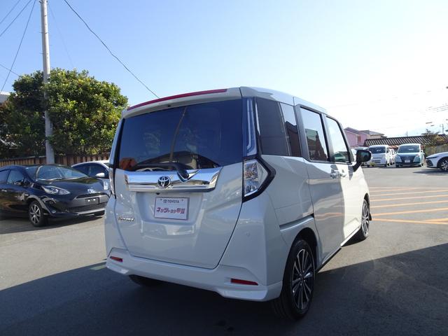 ルーミー カスタムＧ－Ｔ　スマアシ（対車両・歩行者）踏み間違い防止・両側パワースライドドア・ＳＤナビ・バックモニター・スマートキー・プッシュスタート・オートエアコン・純正アルミホイール・保証書・取説・ロングラン保証（10枚目）