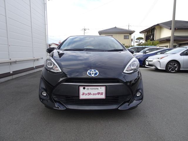 アクア Ｓスタイルブラック　ＴＳＳ（対車両）車線逸脱防止・オートマチックハイビーム・ドラレコ・ＳＤナビ・バックモニター・ＥＴＣ・ドラレコ・スマートキー・プッシュスタート・オートエアコン・社外アルミホイール・ロングラン保証（2枚目）