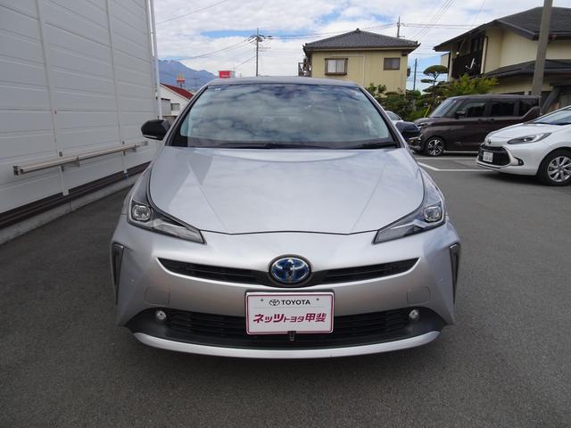 プリウス Ａツーリングセレクション　４ＷＤ・ワンオーナー・ＴＳＳ（対車両・歩行者）ＩＣＳ・ＳＤナビ・バックモニター・ＥＴＣ・ドラレコ・Ｂｌｕｅｔｏｏｔｈオーディオ・合皮シート・シートヒーター・純正アルミ・保証書・取説・ロングラン保証（2枚目）