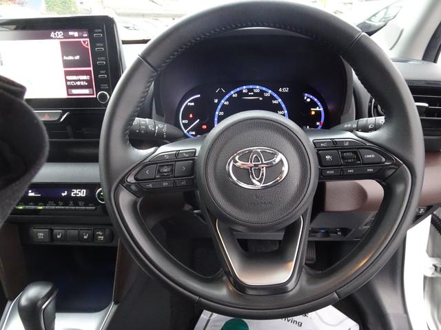 ヤリスクロス ハイブリッドZ ディスプレイオーディオ ETC ドライブレコーダー 衝突被害軽減ブレーキ レーンアシスト オートマチックハイビーム LEDヘッドライト シートヒーター スマートキー ロングラン保証(23枚目)