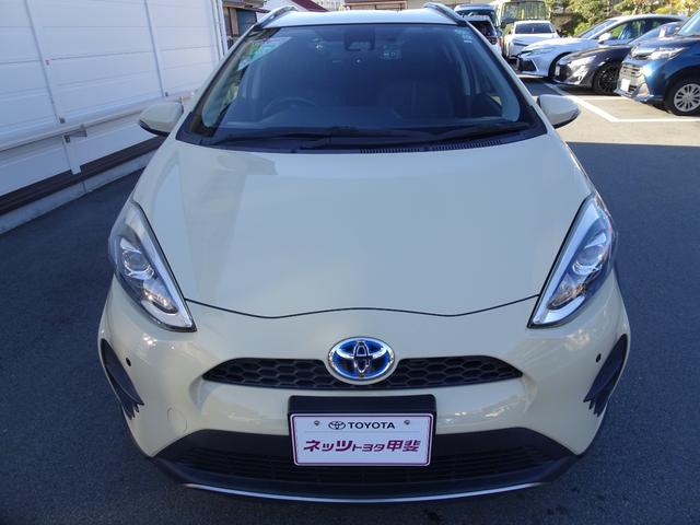 アクア クロスオーバー　ＳＤナビ　ＥＴＣ　ドライブレコーダー　コーナーセンサー　衝突被害軽減ブレーキ　ＬＥＤヘッドライト　ナノイー　スマートキー　電動格納ミラー　ロングラン保証（2枚目）