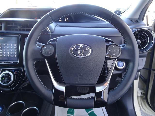 アクア クロスオーバー　ＳＤナビ　ＥＴＣ　ドライブレコーダー　コーナーセンサー　衝突被害軽減ブレーキ　ＬＥＤヘッドライト　ナノイー　スマートキー　電動格納ミラー　ロングラン保証（22枚目）