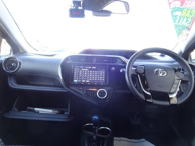 アクア クロスオーバー　ＳＤナビ　ＥＴＣ　ドライブレコーダー　コーナーセンサー　衝突被害軽減ブレーキ　ＬＥＤヘッドライト　ナノイー　スマートキー　電動格納ミラー　ロングラン保証（24枚目）