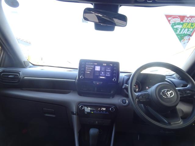 ヤリス G TSS(対車両・歩行者)ICS・ディスプレイオーディオ・ナビキット・パノラミックビューモニター・ETC・Bluetoothオーディオ・クルーズコントロール・パンク修理キット・保証書取説・ロングラン保証(40枚目)