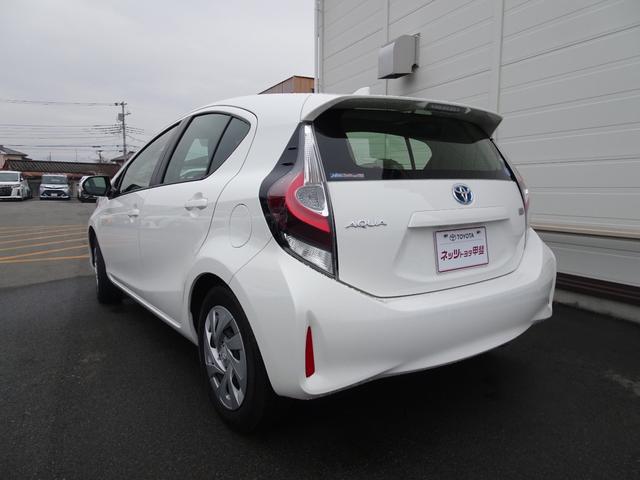 アクア Ｌ　ワンオーナー・横滑り防止・ＥＴＣ・オートエアコン・ＣＤラジオ・ヘッドライトマニュアルレベリング機能付・保証書・取説・ロングラン保証（8枚目）