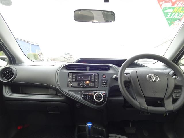 アクア Ｌ　ワンオーナー・横滑り防止・ＥＴＣ・オートエアコン・ＣＤラジオ・ヘッドライトマニュアルレベリング機能付・保証書・取説・ロングラン保証（35枚目）